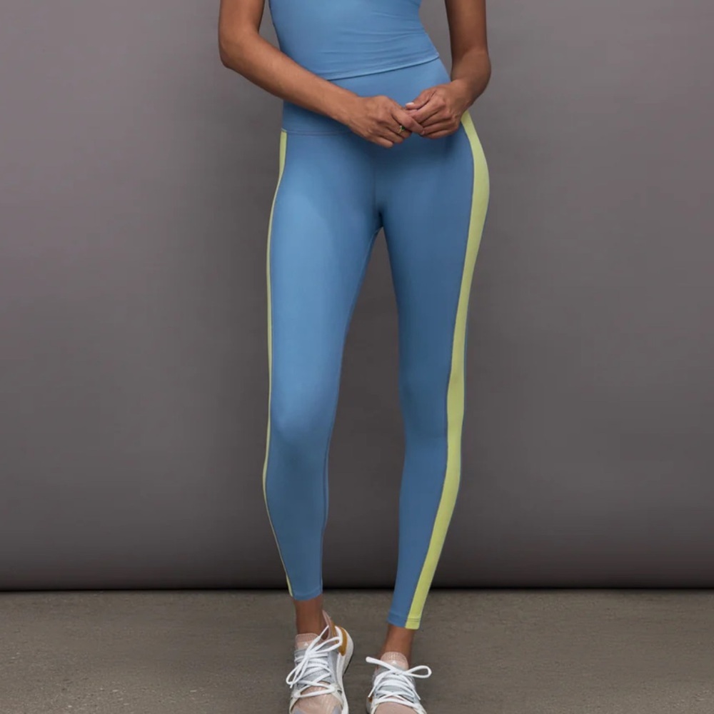 CARBON38 Colorblock High Rise Soft Sculpting Legging Women’s Sz S NWT